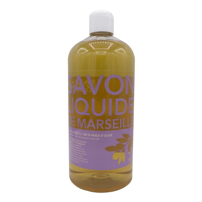 Savon liquide de Marseille à l’huile essentielle de Lavandin - 1L