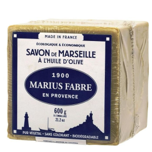 Savon de Marseille Marius Fabre 72 % à l'huile d'Olive 