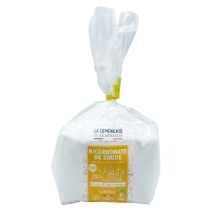 Sac open-up d'1kg bicarbonate de soude alimentaire 