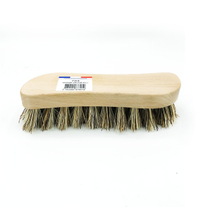 Brosse de ménage bois brute