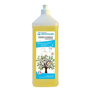 Liquide vaisselle eaux florales bio 1 litre de la compagnie du bicarbonate