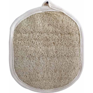 Gant manique loofah - recto en fibres de loofah