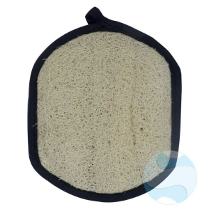 Gant manique loofah - recto en fibres de loofah