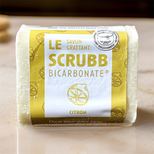 Savon Marseille Bicarbonate savon SCRUBB citron