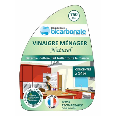 La Compagnie Du Bicarbonate -- Vinaigre ménager naturel concentré
